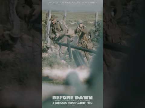 A young soldier.Australian Film: Before Dawn. #movieshorts#ww1