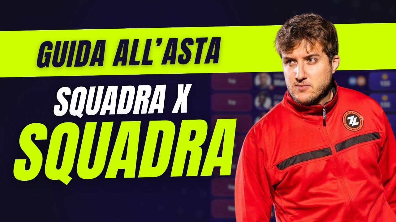 Guida Squadra Fantacalcio 2025/26 ⚽️