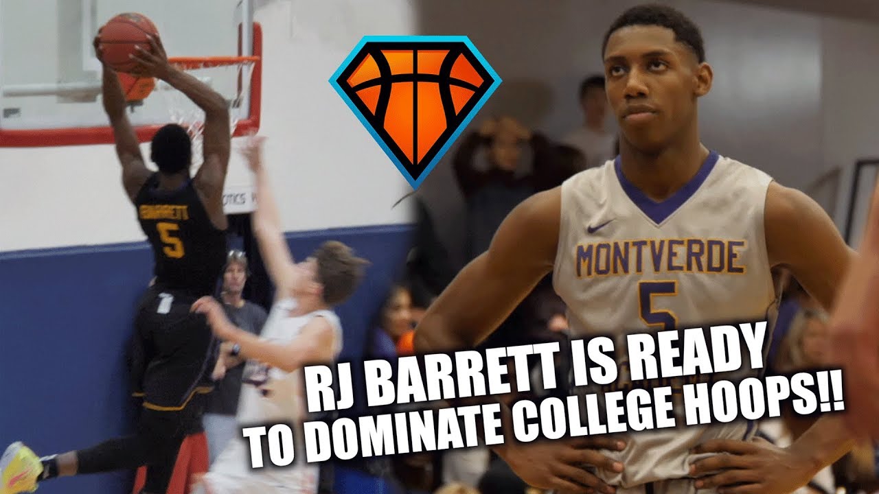 RJ Barrett's Epic Senior Highlights — Ready to Dominate College Hoops at Duke! 🏀