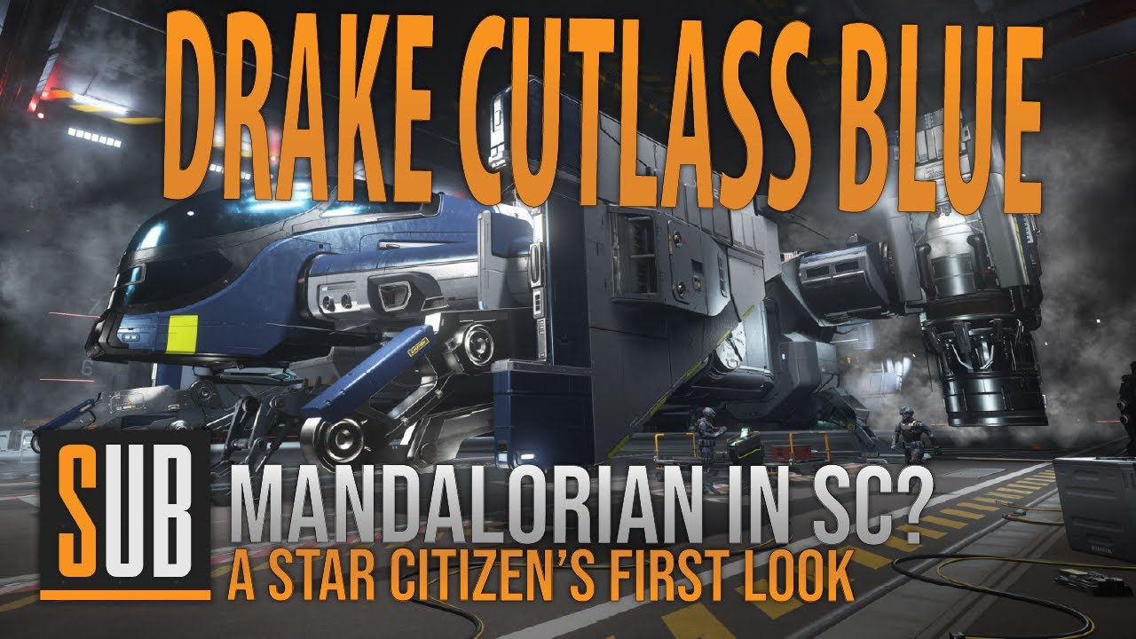 Drake Cutlass Blue | A Star Citizen's First Look | Alpha 3.9.1