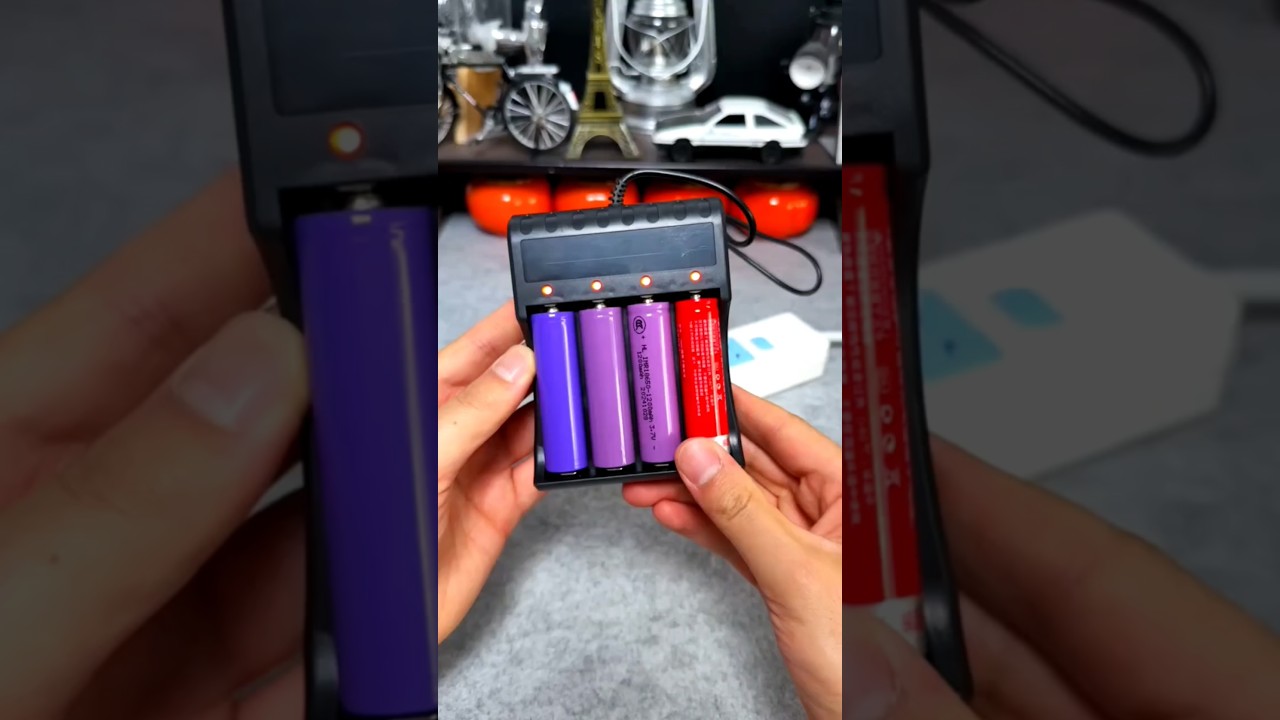 Charge 4x 18650 Batteries Simultaneously 🔋
