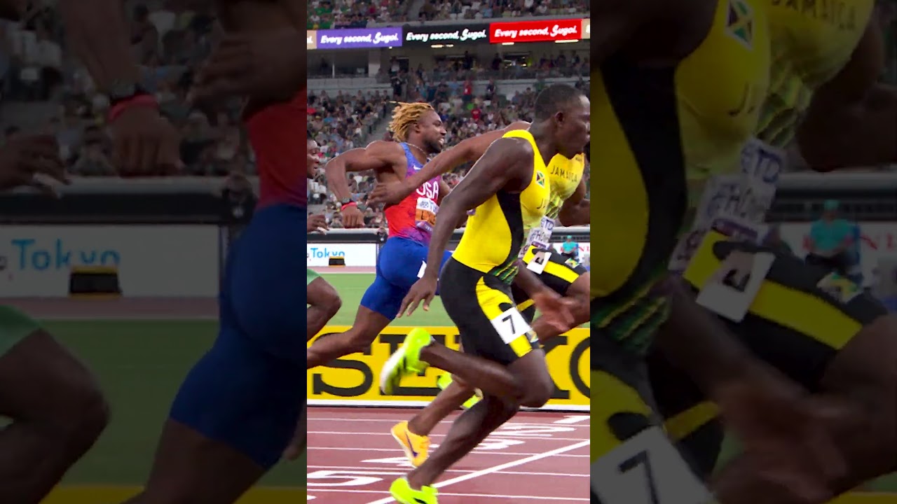 Jamaica's Oblique Seville Wins 100m World Title 🥇