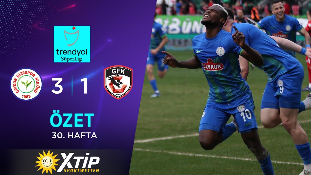 MERKUR BETS | Rizespor 3-1 Gaziantep FK Highlights