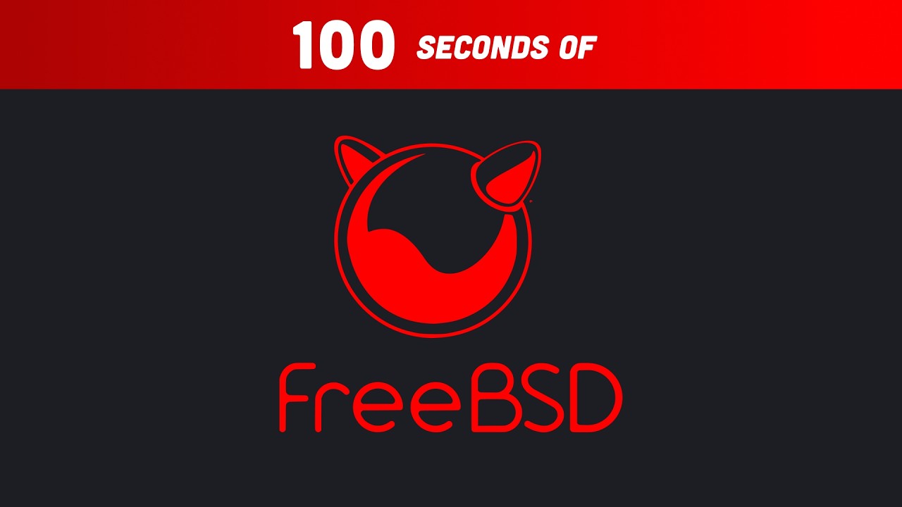 FreeBSD in 100 Seconds 🚀