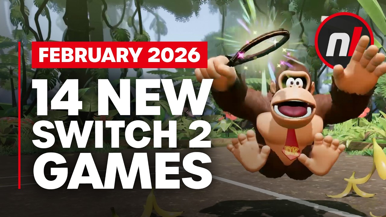 14 Exciting New Games Coming to Nintendo Switch 1 & 2 - February 2026