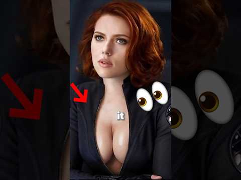 Scarlett Johansson’s Black Widow Suit Secret - Too Hot to Handle? #marvel #mcu #blackwidow