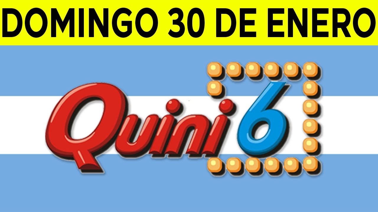 Resultados del Quini 6 del 30/01/2022 🎱