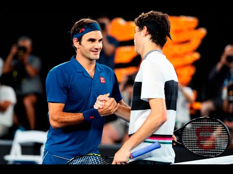 Taylor Fritz Describes Playing Roger Federer