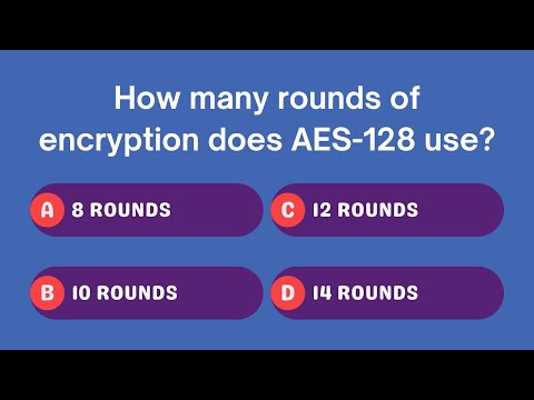 AES-128 Encryption Rounds: 10 Rounds (Advanced Encryption Standard)
