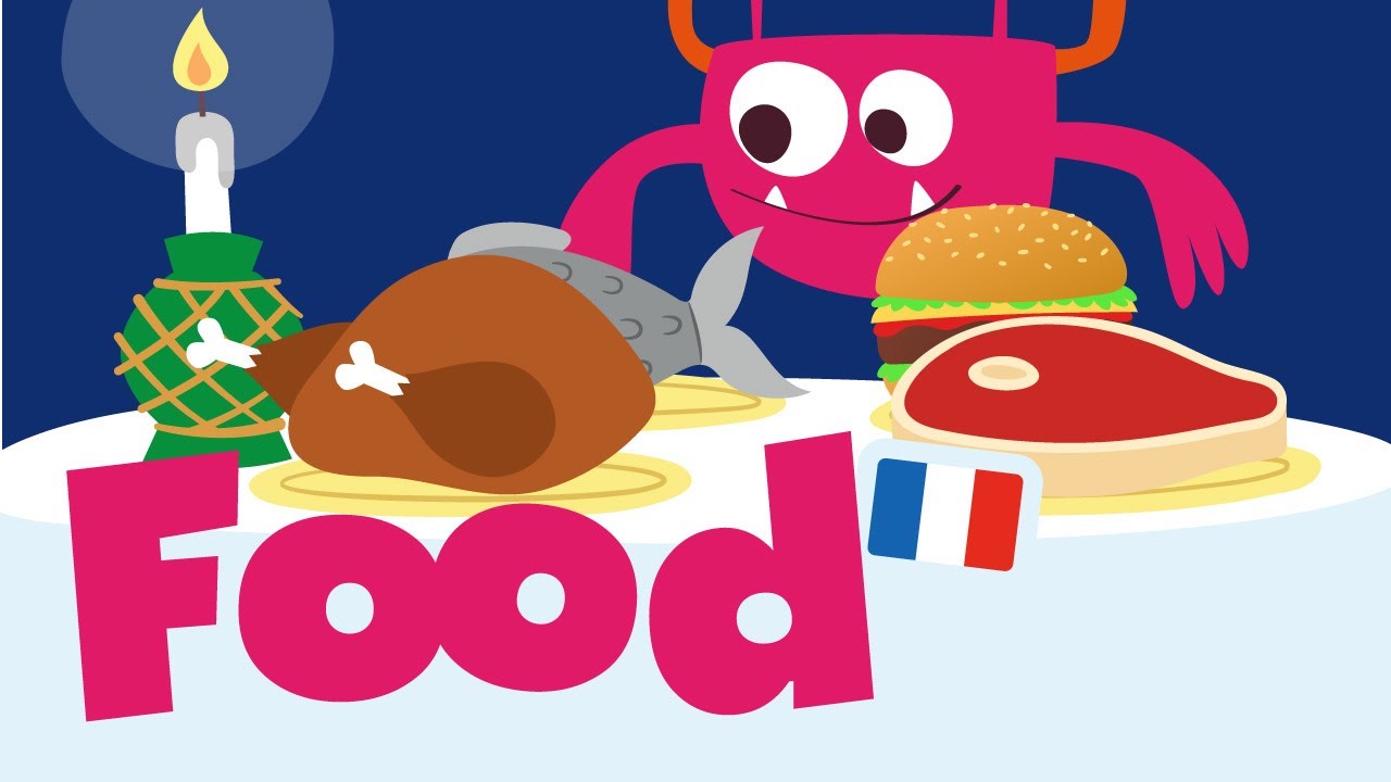 French Food Names ๐ซ๐ท - Learn with Monster Claire