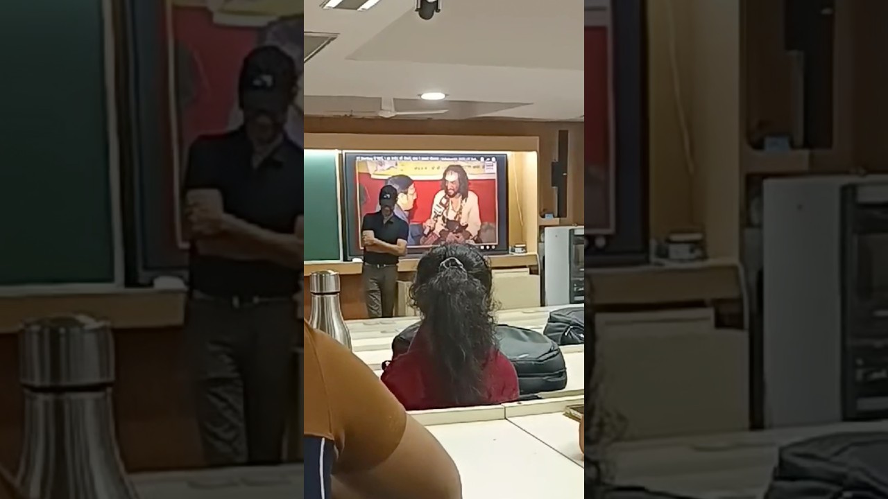 IIT Professor's Relaxation Moment | Inspiring Moments from IIT Bombay π