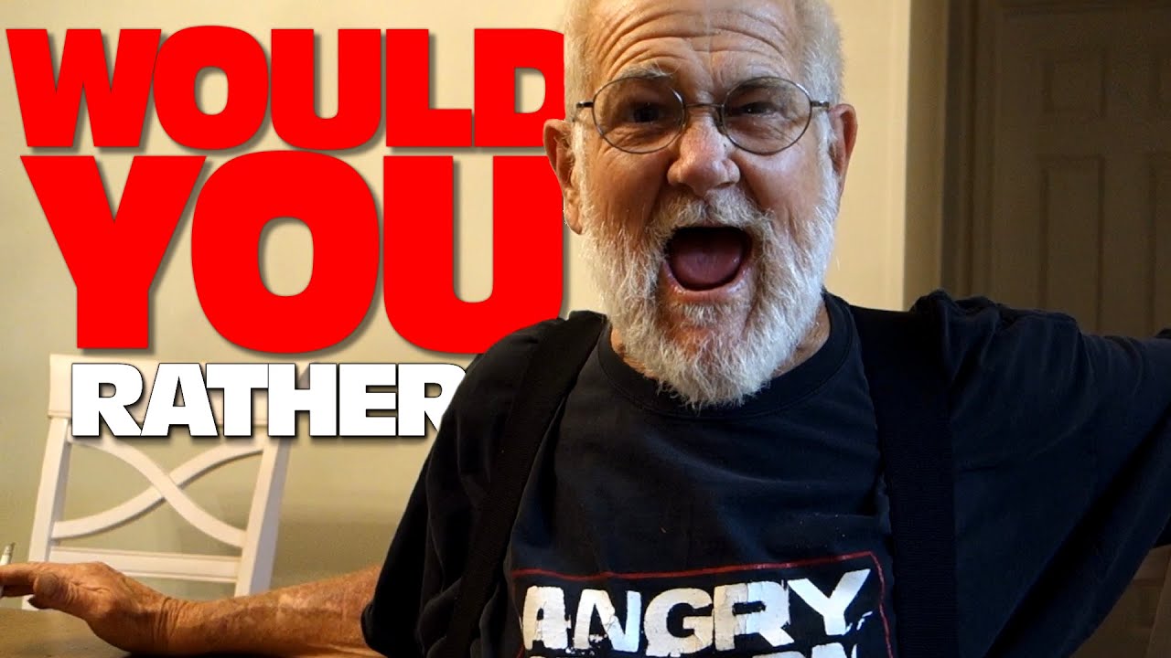Angry Grandpa's 'Would You Rather' Challenge 😠
