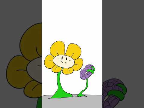 Flowey eats a donut