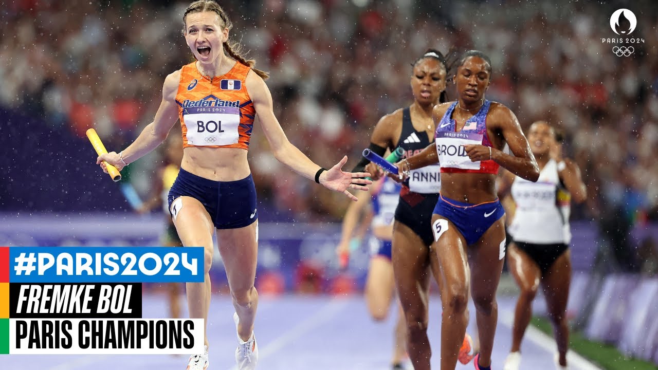 From 4th to 1st in one lap, Femke Bol's incredible comeback!