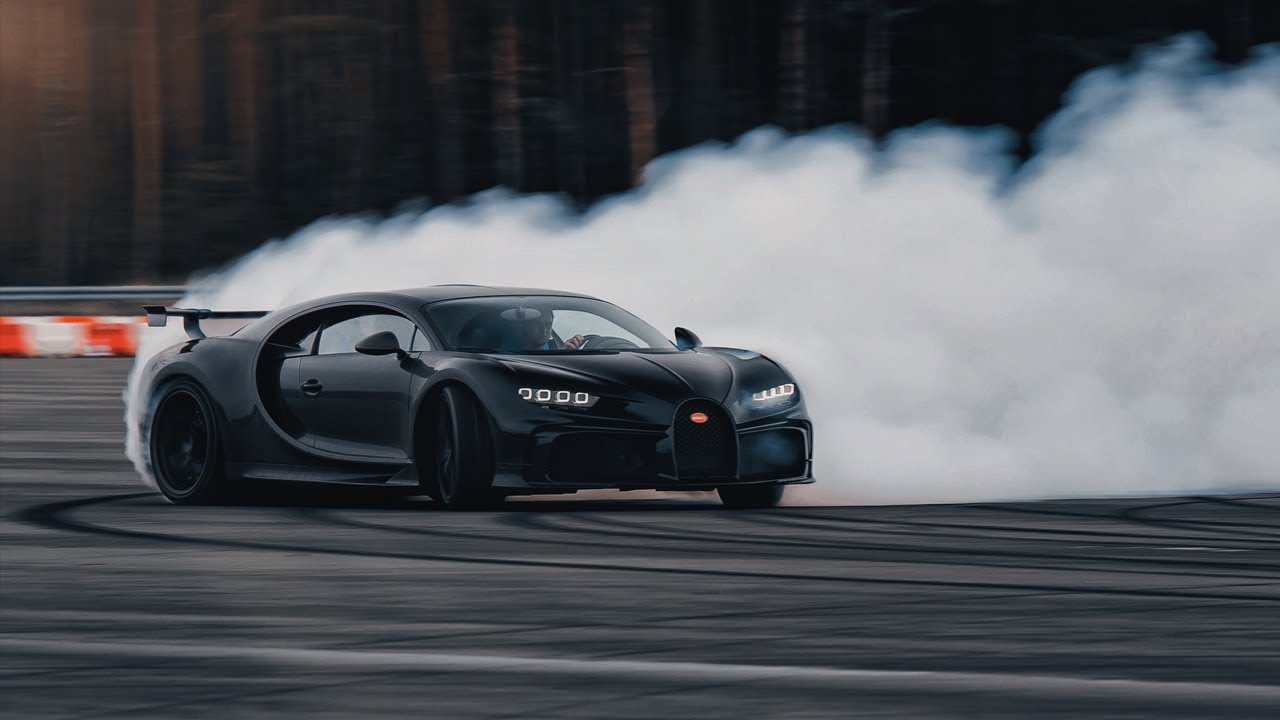 Experience the Thrill of the Bugatti Chiron Pur Sport’s Drifting Power 🚗