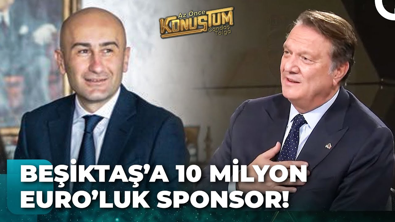 Hasan Arat İkinci Başkanını TV100’de Tanıttı! Beşiktaş’a 10 Milyon Euro’luk Sponsorluk Anlaşması 🚀