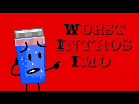 Top 10 Worst Object Show Intros
