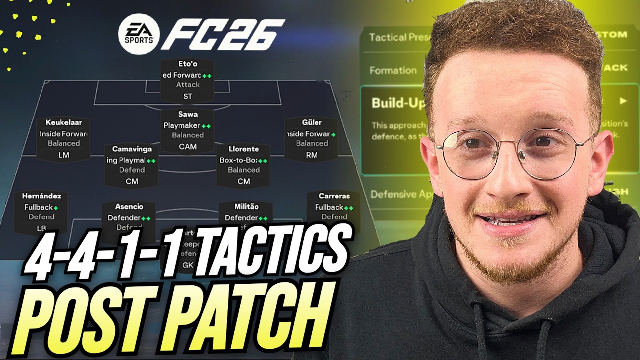 *UPDATED* Best META 4411 Custom Tactics In FC 26!