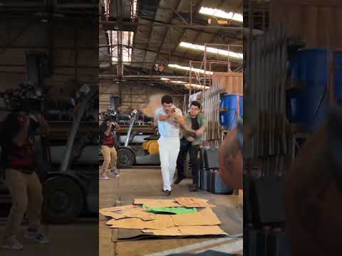 jake cuenca on the iron heart banat i richard gutierez #ironheart