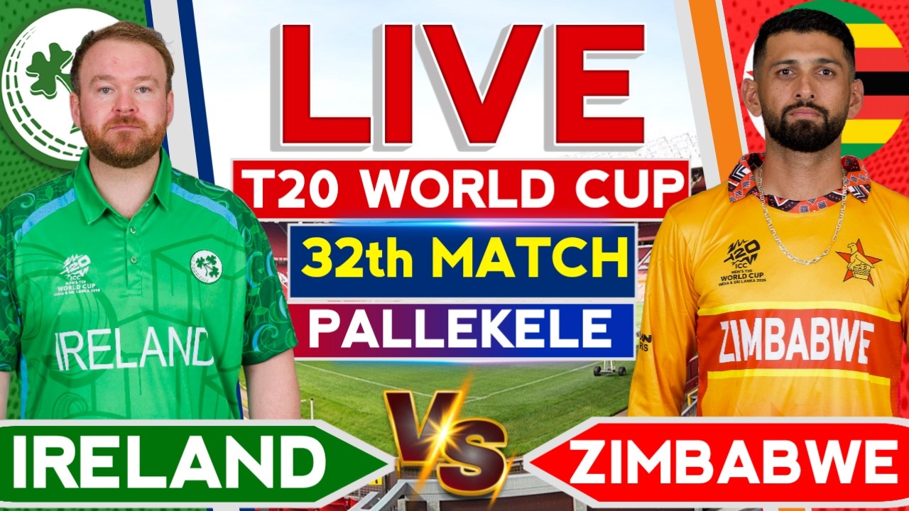 Zimbabwe vs Ireland T20 WC 32th Match | T20 World Cup | Zim vs Ire Match Preview