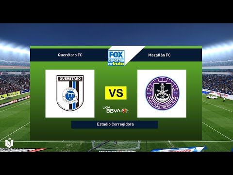 Queretaro vs Mazatlan ● Apertura Liga Mx ● Gameplay Pes 2021