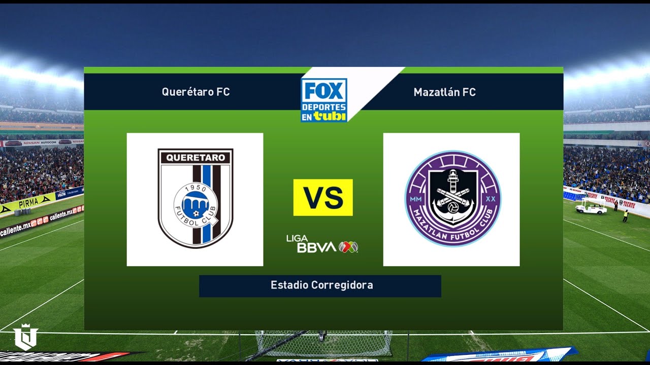 Exciting Queretaro vs Mazatlan Match Highlights ⚽ | PES 2021 Gameplay & Liga MX Action