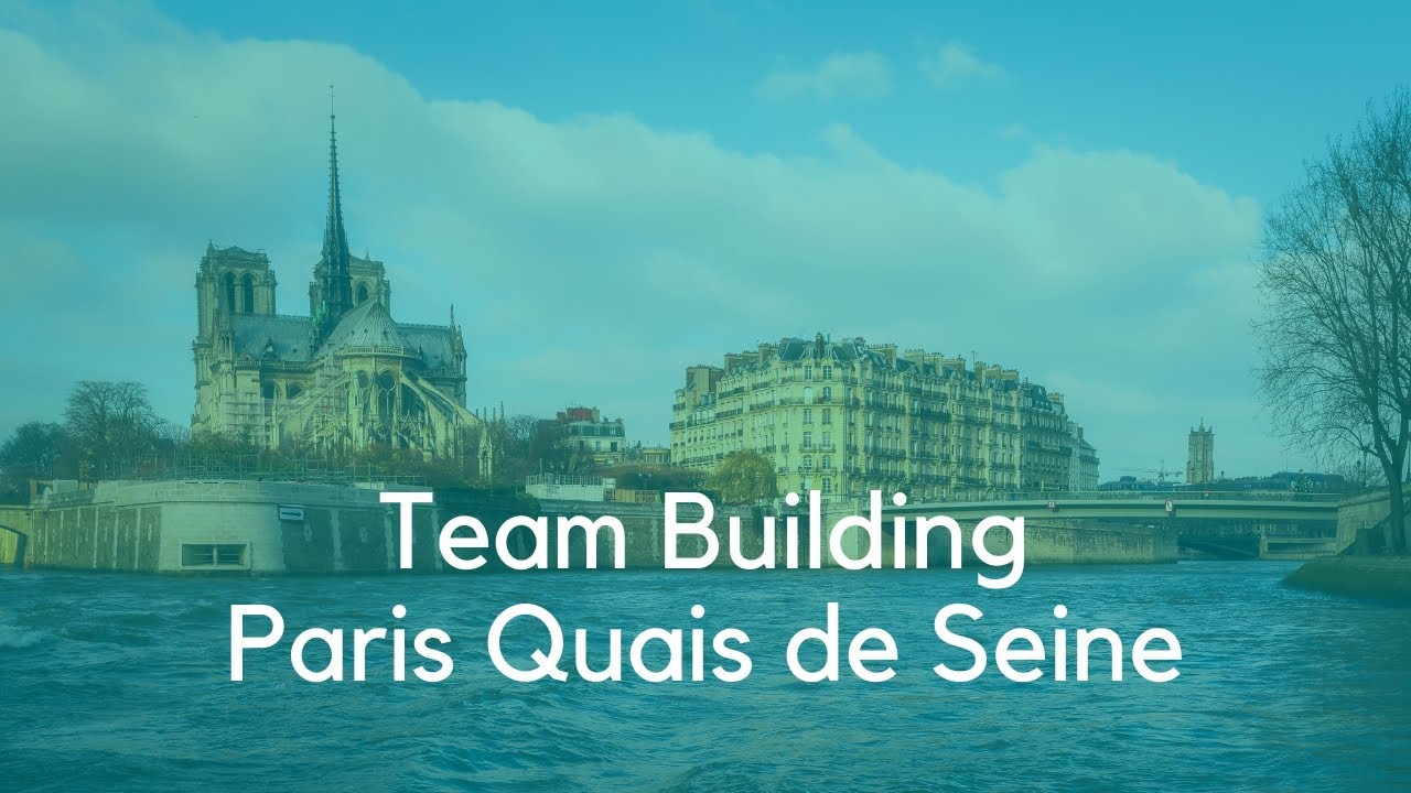 Team Building au Quais de Seine, Paris 🌟