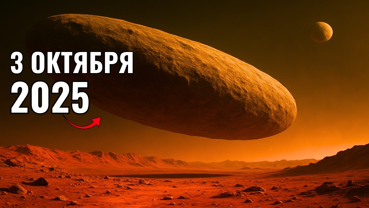 3I/ATLAS меняет курс к Марсу 🚀 — стоит ли волноваться?