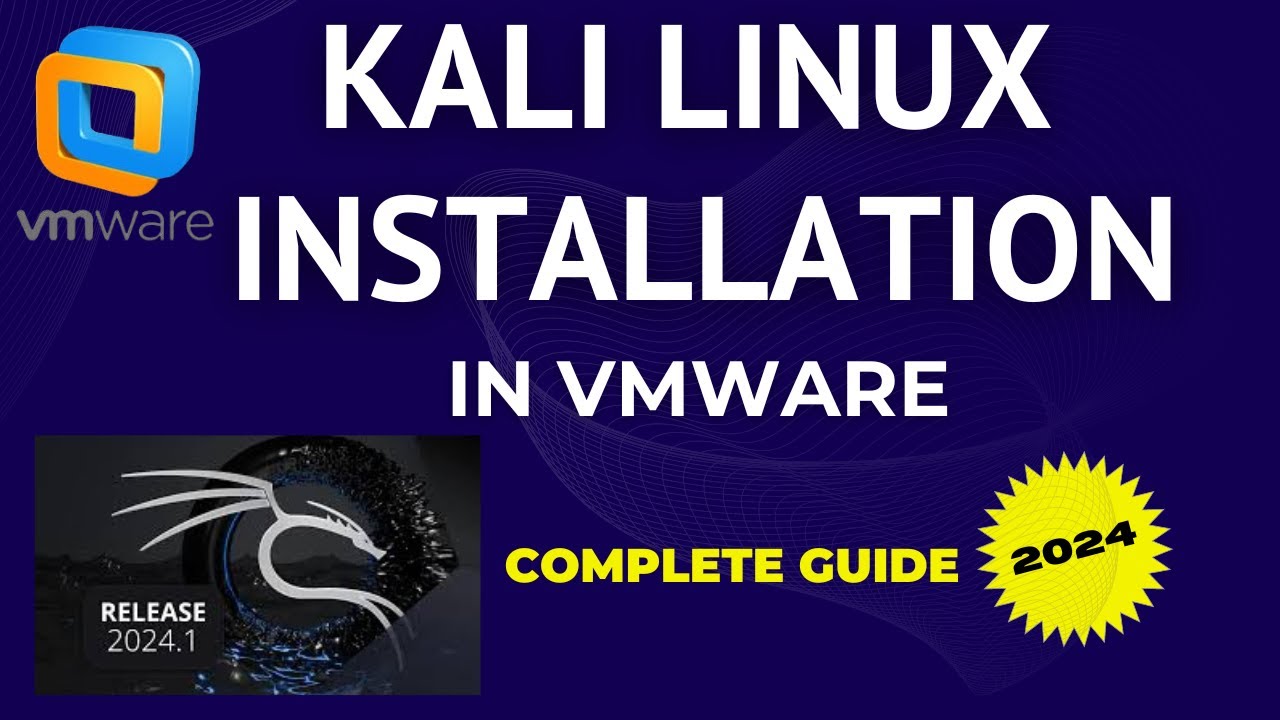 Kali Linux Installation on VMware Workstation (2024) 🖥️