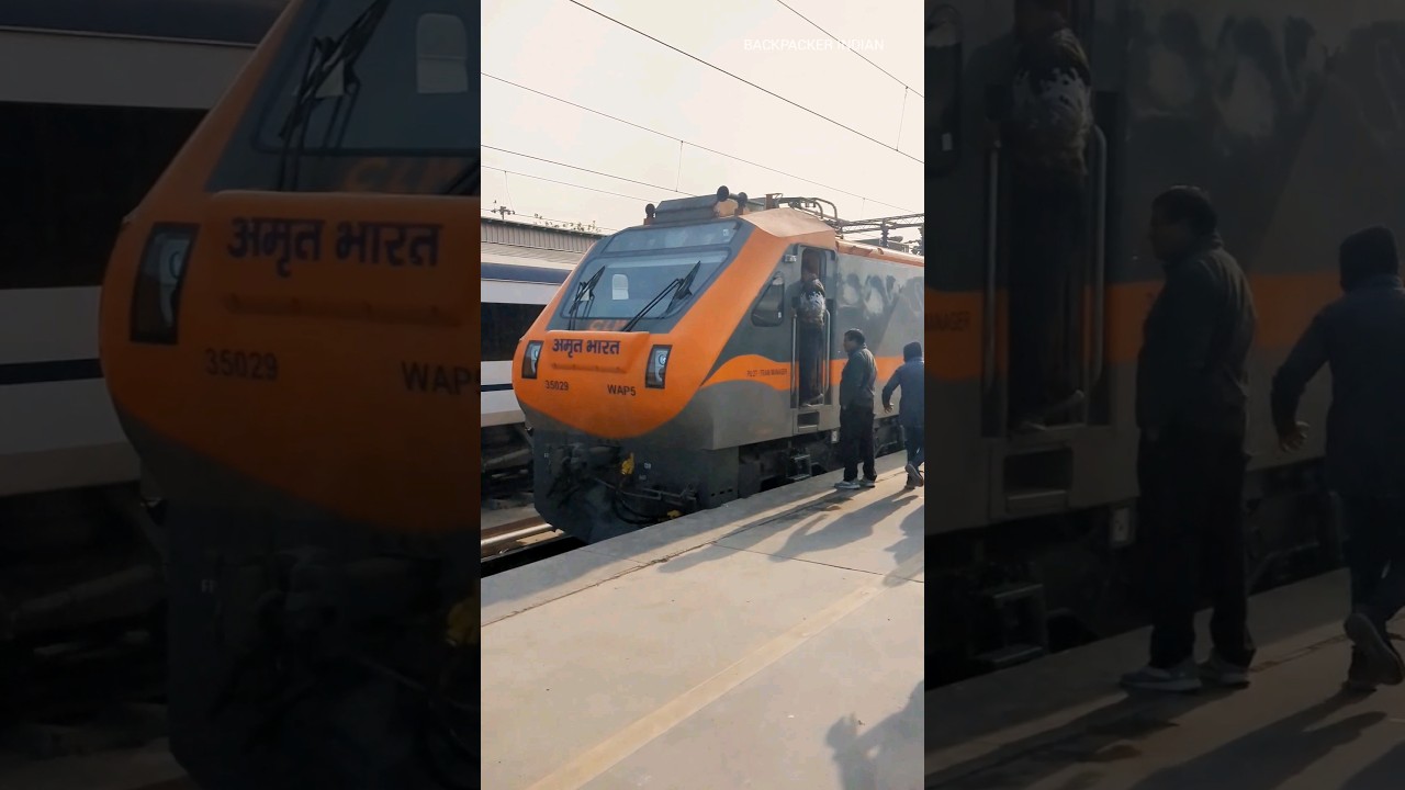Amrit Bharat Express: First Public Run 🚆