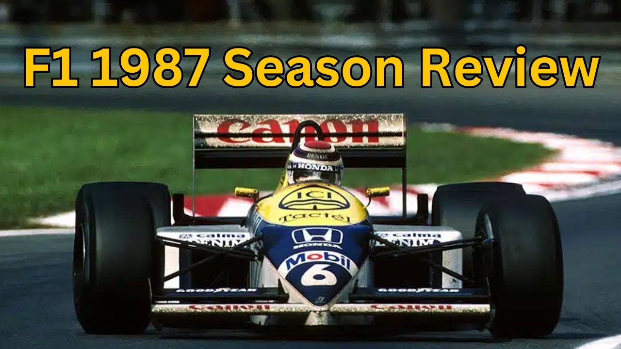 F1 1987 Season Highlights 🏎️