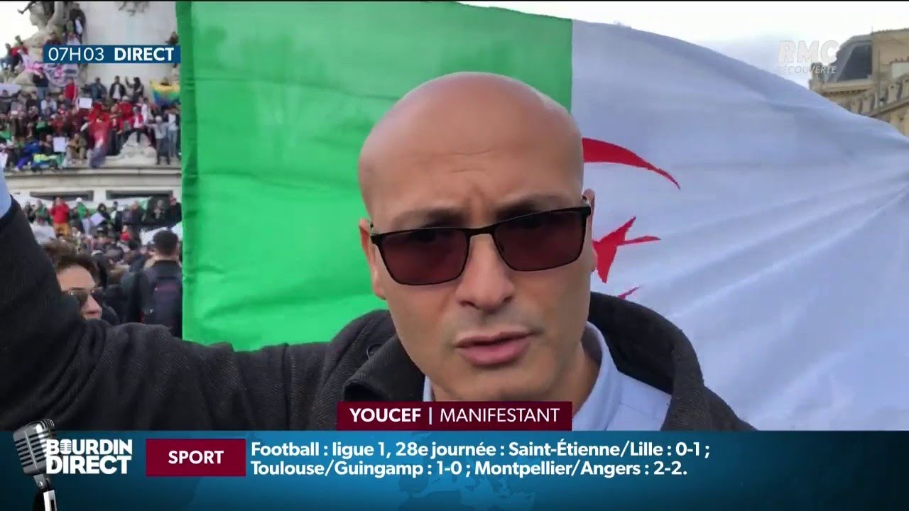 Manif à Paris contre Bouteflika pour un 5e mandat ✊