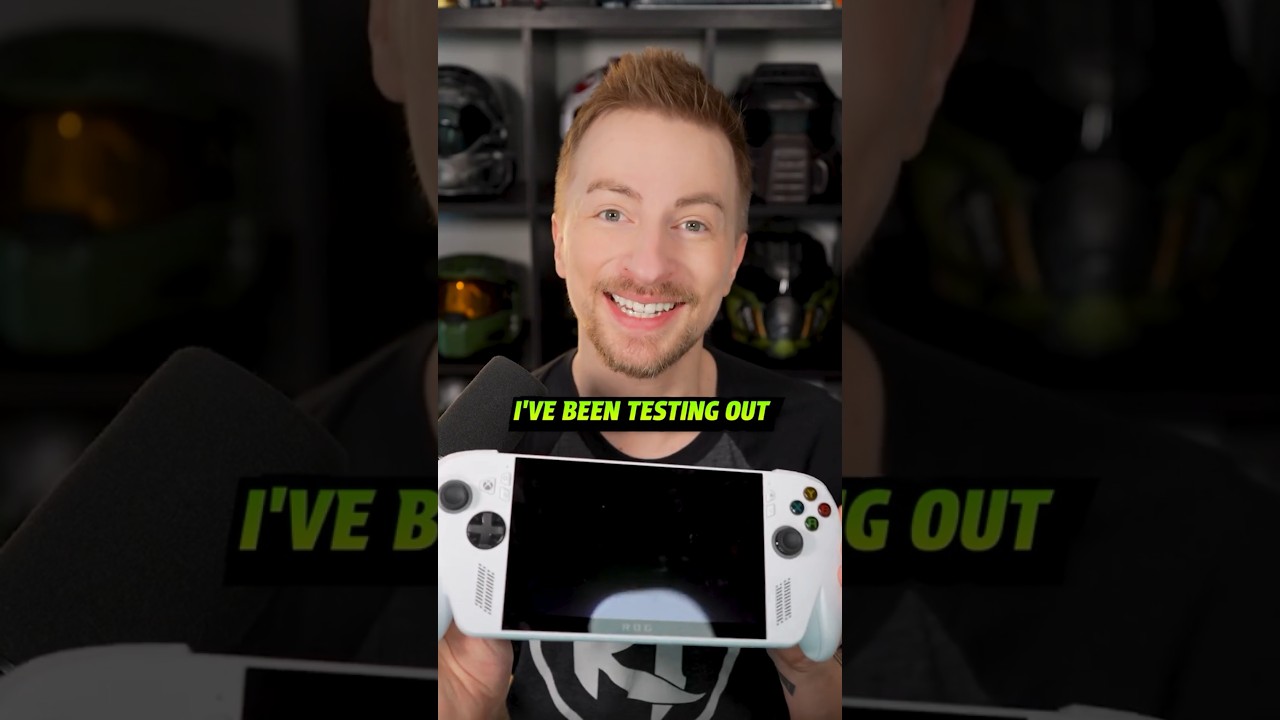 I've been using the new ROG XBOX ALLY 👀
