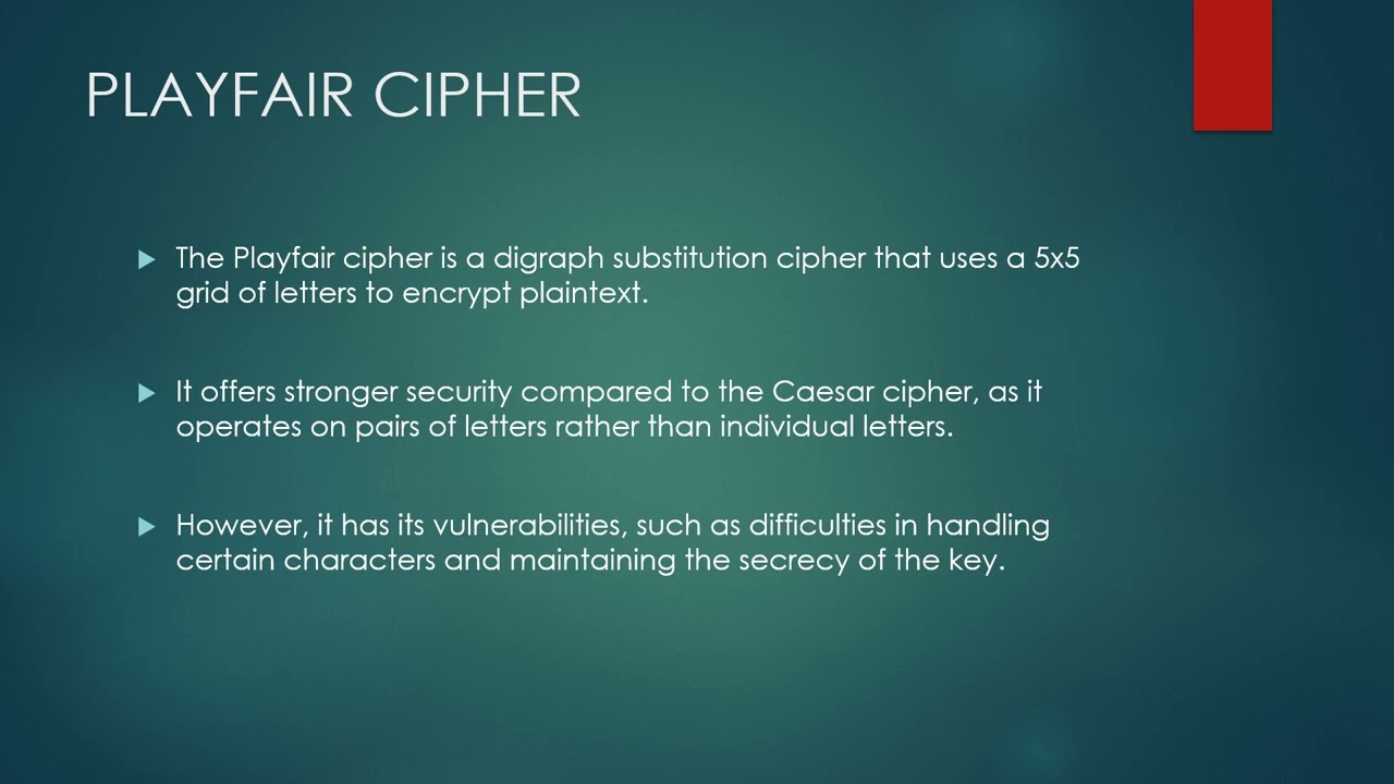 Ciphers and Cryptography - VTU