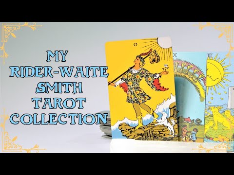 My Rider Waite Smith Tarot Collection 🔮