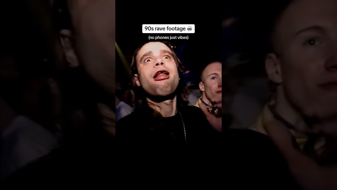 No Phones, No Alcohol: 90s Rave Vibes 🎶