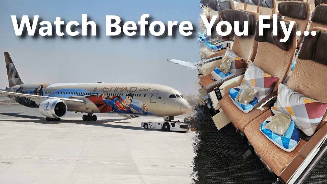 Flying Etihad Economy 787-10: Bangkok to Abu Dhabi ✈️