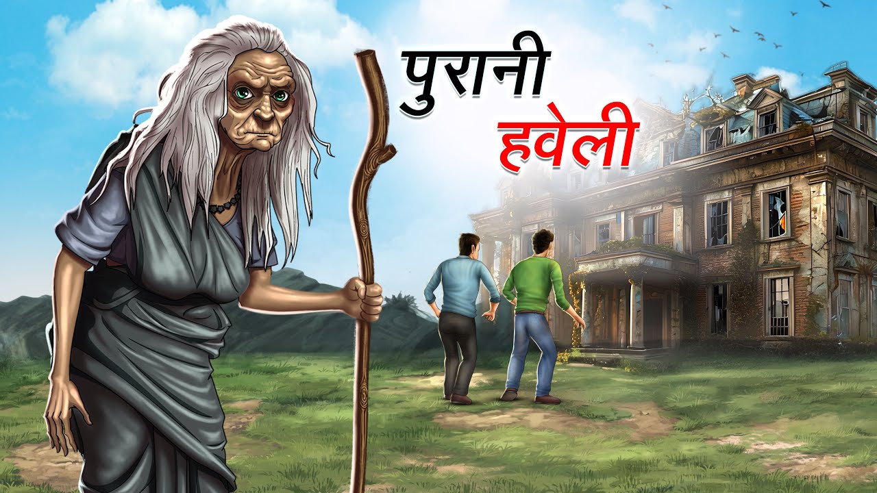 भूतिया पुरानी हवेली की रहस्यमय कहानी 🏚️ | हिंदी कहानी और नैतिक शिक्षा