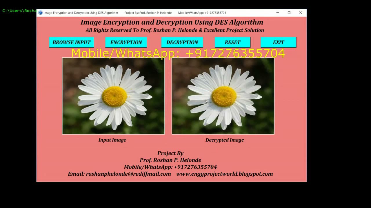 Secure Your Images with Python DES Encryption & Decryption ๐