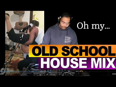 Old School 80s/90s HOUSE music LIVE MIX (DJ Derek Ice)