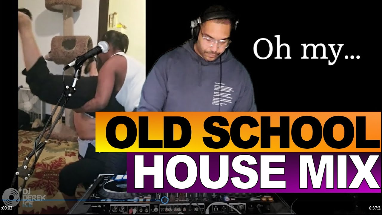 🔥 Classic 80s/90s House Music Live Mix by DJ Derek Ice in Charlotte!