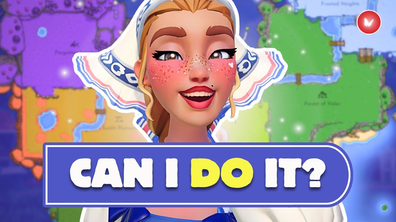 PT. 3 - Decorating My Entire Valley Before Wishblossom Ranch in Disney Dreamlight Valley