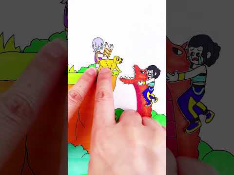 Creative Cool and Love Animated KpopDemonHunter Love Story💖 #diy #story #kpopdemonhunters