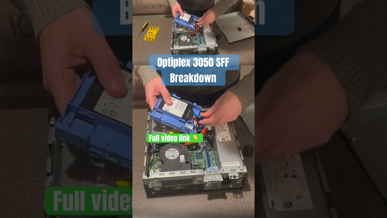 Optiplex 3050 SFF Breakdown 🖥️