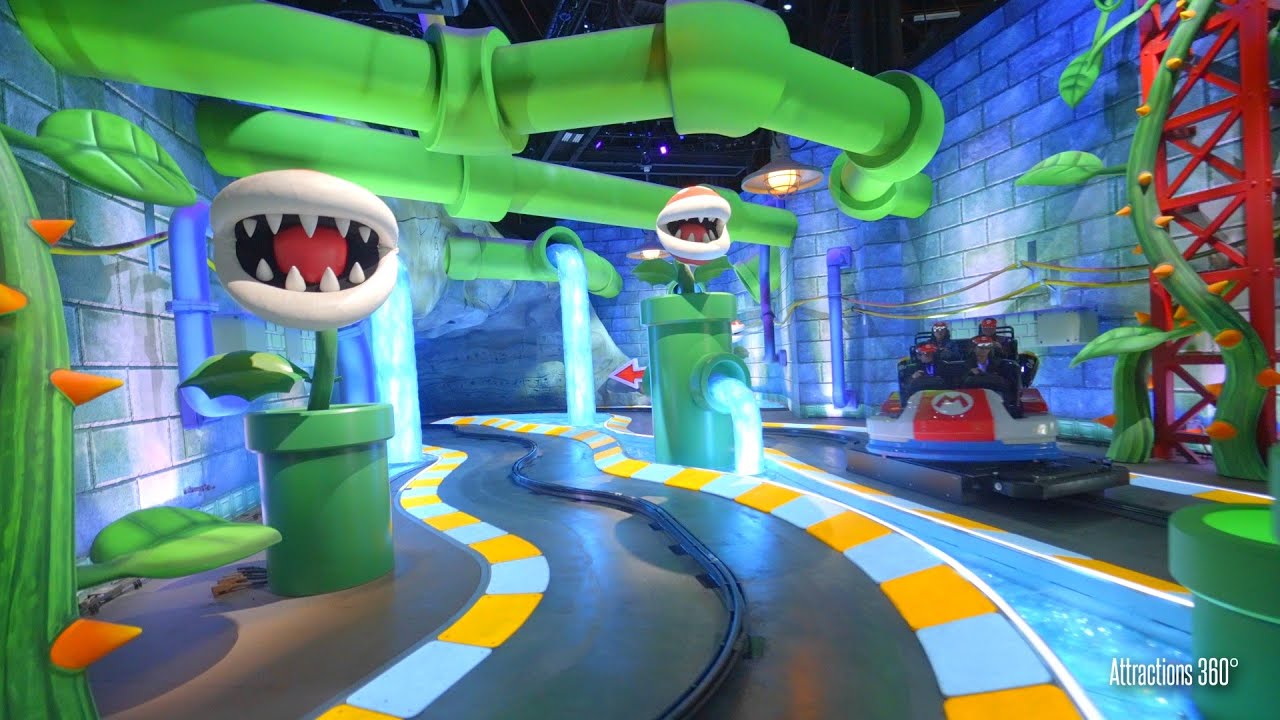 Experience Mario Kart Bowser’s Challenge at Universal Studios Hollywood 🎮 | AR & Standard Ride Footage