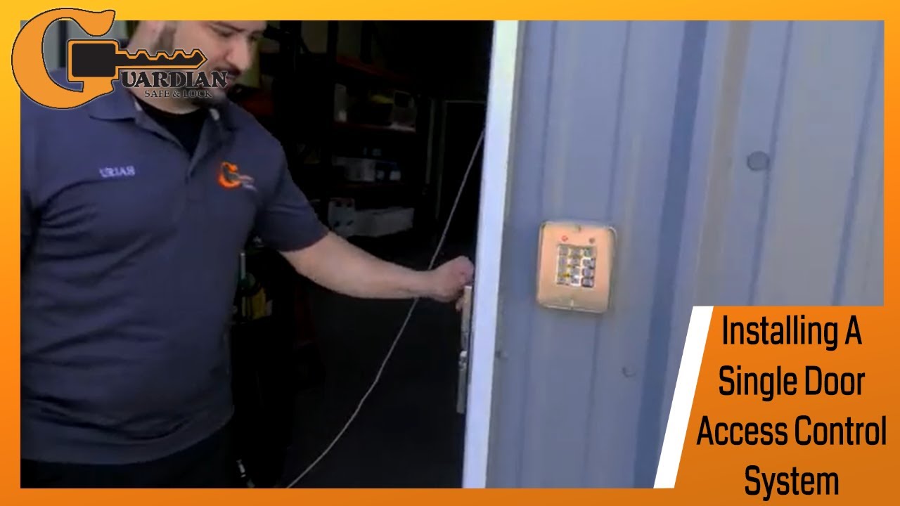 Single Door Access Control Installation in Tomball 🚪