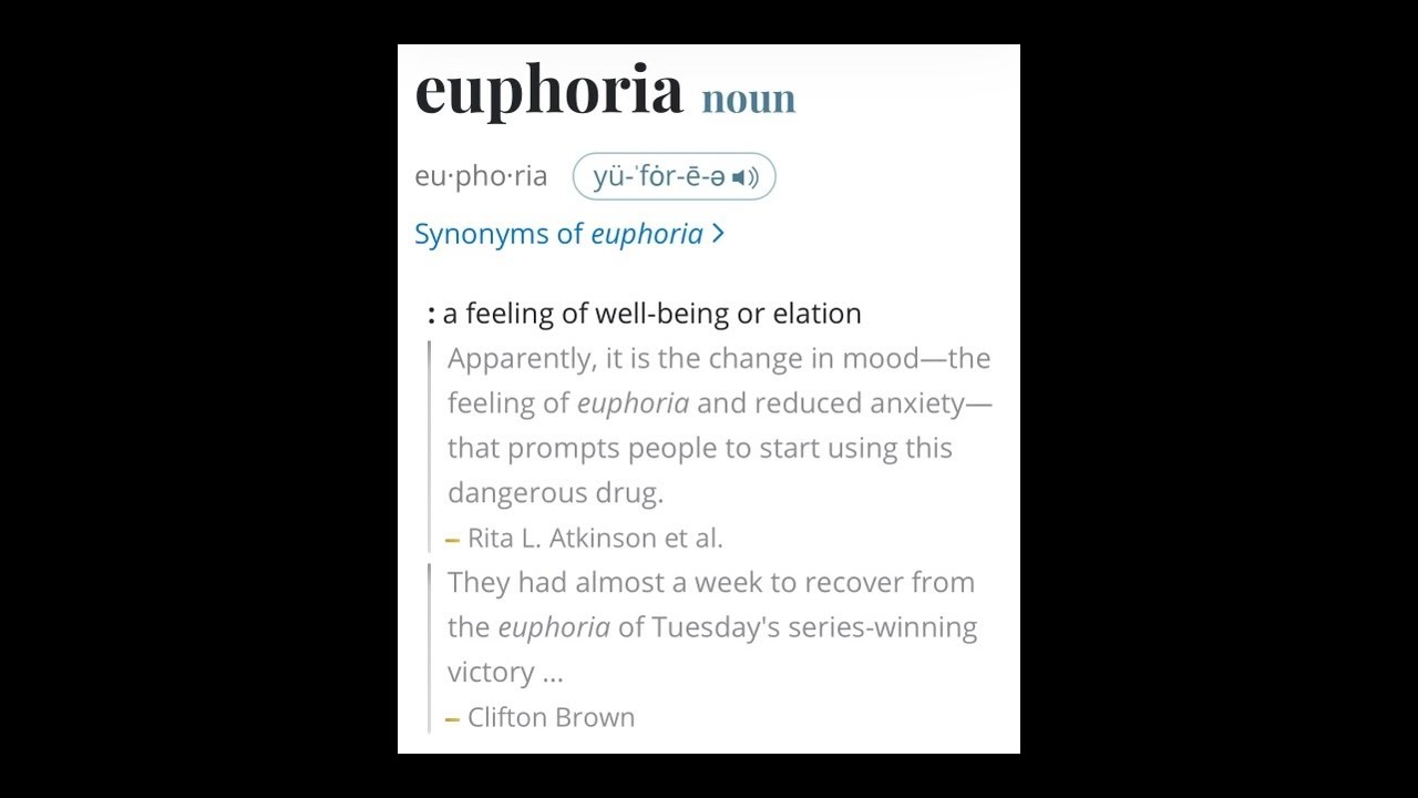 Euphoria: A Dive into Emotions and Drama