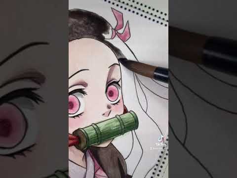 My Best Nezuko Drawing! - Demon Slayer Art 🎨