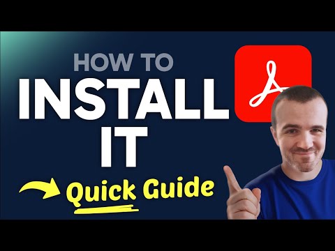 How to INSTALL Adobe Acrobat Reader (Step by Step) 2025