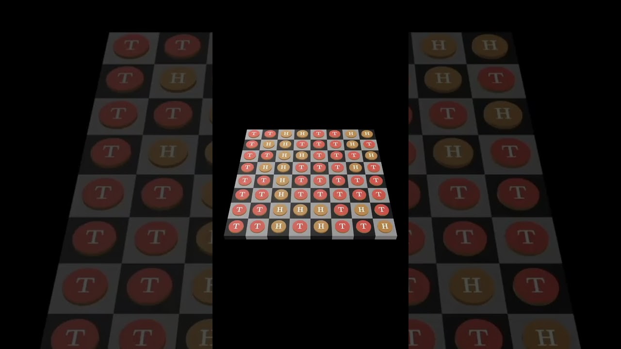 Chessboard and Coins Puzzle Solution 🧩